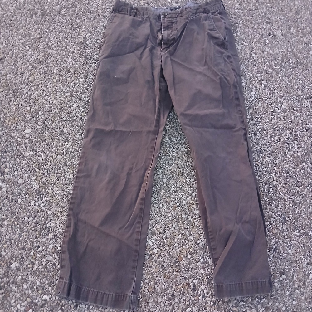 Banana Republic Pants Mens 34x32 Brown Martin Chino Straight Leg Casual